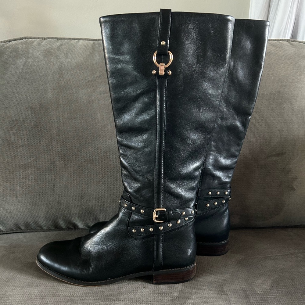 COACH Maddie boots (17.5” around calf)